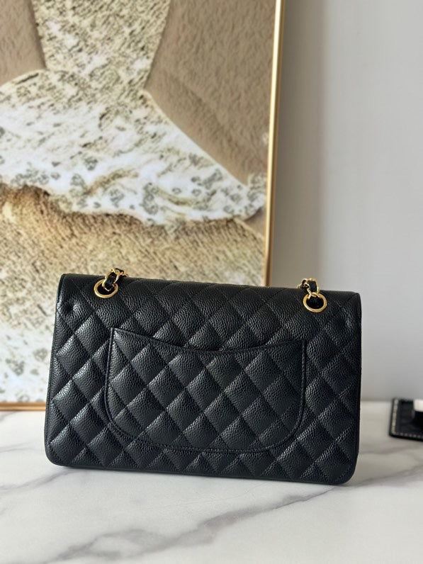 CC Classic Flag Bag Medium Gold Hardware