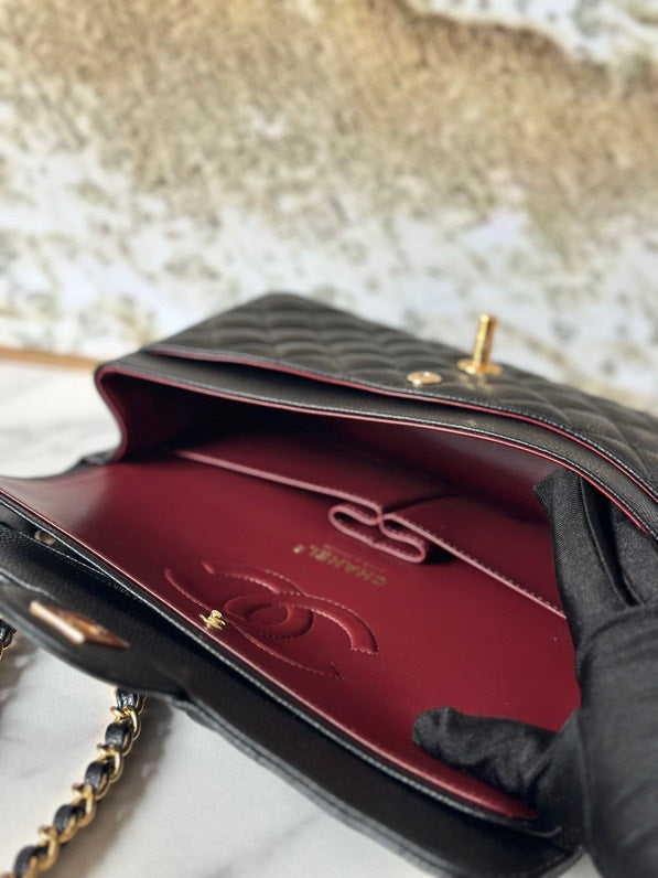 CC Classic Flag Bag Medium Gold Hardware