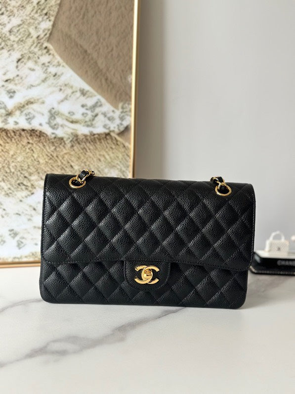 CC Classic Flag Bag Medium Gold Hardware