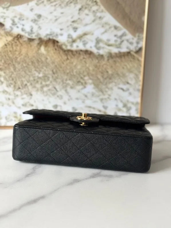 CC Classic Flag Bag Medium Gold Hardware